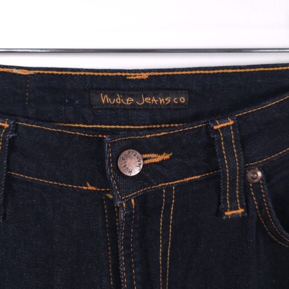 Nudie Jeans ORGANIC COTTON Skinny Lin Dry Deep Orange 1005149 Size 30x30 - Picture 5 of 12